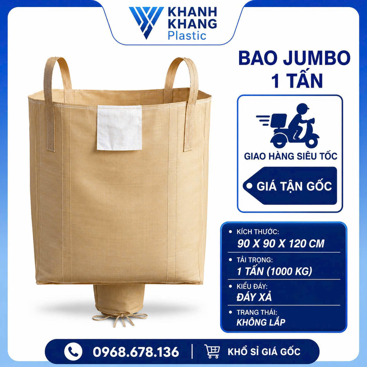 Đại lý bao jumbo tại Thái Bình