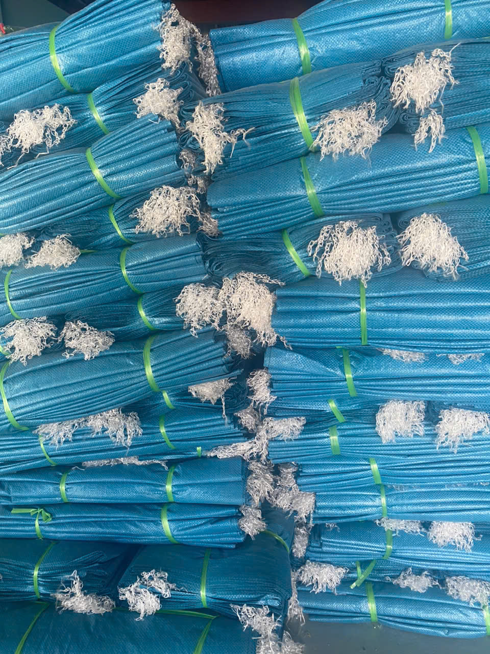 Bao tải xanh dương